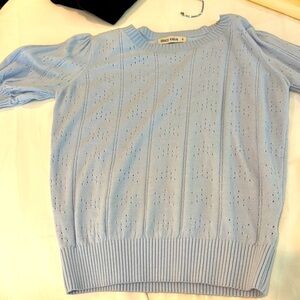Grace Karin periwinkle sweater size medium